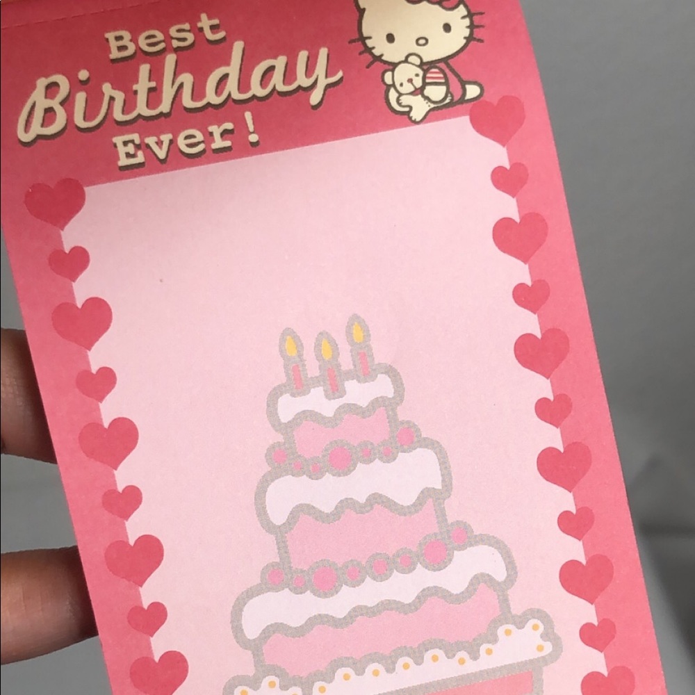 Hello Kitty Special Occasion notepad - Picture 2 of 5
